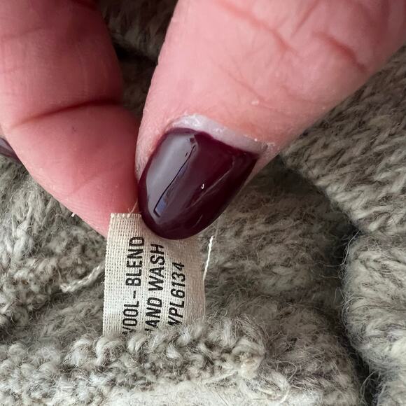 Vintage Unbranded Speckled Taupe Wool Blend Beret Style Newsboy Hat Academia - Picture 6 of 7